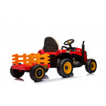 Elektrický traktor s vlečkou BBH-030 na diaľkové ovládanie 2,4G červená